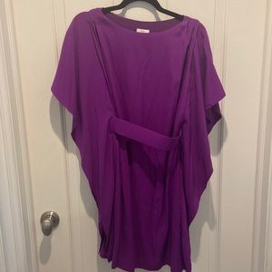 Suzi Chin for Maggi Boutique purple dress